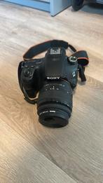 Sony a58 extra lenzen en batterijen en kaartjes, Ophalen of Verzenden, Gebruikt, Telelens