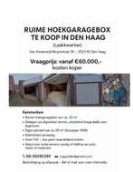 Garagebox te koop in Laakkwartier, Den Haag