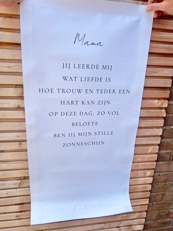 Trouwdecoratie - Banner “mama” beschikbaar voor biedingen
