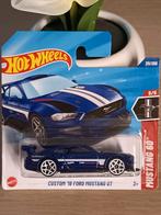 Hot Wheels Custom '18 Ford Mustang GT - Zo Goed Als Nieuw, Ophalen of Verzenden, Zo goed als nieuw, Auto