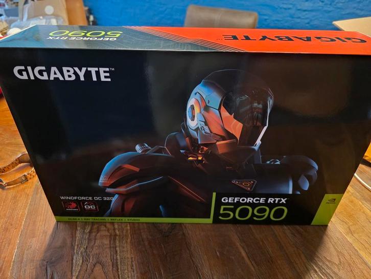 Gigabyte RTX 5090 te ruil, Computers en Software, Videokaarten, PCI-Express 4.0, GDDR6, Ophalen