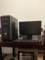 I5/16GB/240GB SSD Allround PC inclusief scherm en speakers, Gebruikt, Zelfgebouwde PC, 16 GB, HDD