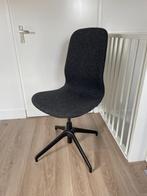 IKEA LÅNGFJÄLL bureaustoel  |  Grijs/Zwart, Huis en Inrichting, Bureaustoel, Zo goed als nieuw, Zwart, Ophalen