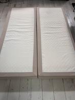 Boxspringmatras 160 X 200; beige-zandkleurig en topkwaliteit, Beige, Tweepersoons, Ophalen of Verzenden, Zo goed als nieuw