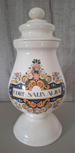 Apothekerspot cort: salix alba, Antiek en Kunst, Antiek | Keramiek en Aardewerk, Ophalen of Verzenden