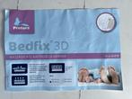 Pretura Bedfix 3D - Matrasbeschermer - 70x150cm (ZGAN), Jongetje of Meisje, Wit, Overige typen, Ophalen of Verzenden