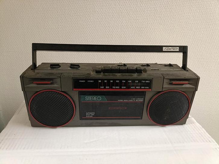Supertech SCR-510 Radio Recorder, Audio, Tv en Foto, Radio's, Gebruikt, Radio, Ophalen of Verzenden