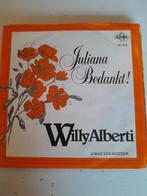 Willy alberti 7inch juliana bedankt, Ophalen of Verzenden, Zo goed als nieuw, Nederlandstalig