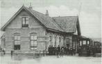 Ansichtkaart station Coevorden tram, Ophalen of Verzenden, 1920 tot 1940, Ongelopen