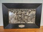 Verzilverde plaquette uit weimar., Ophalen of Verzenden