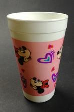 Disney MINNIE MOUSE kunststof beker 90's, Verzenden, Mickey Mouse, Gebruikt, Servies