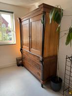 Antieke Eiken Kast Willem II (1815-1840), Antiek en Kunst, Antiek | Meubels | Kasten, Ophalen of Verzenden