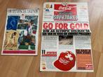 Kranten van olympische spelen legende sinds 1896 en barca 92, Ophalen of Verzenden, 1980 tot heden, Buitenland, Krant