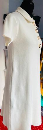 Witte Kashmir-wollen Jurk. Maat: 38, Kleding | Dames, Maat 38/40 (M), Ophalen of Verzenden, Zo goed als nieuw, Boven de knie