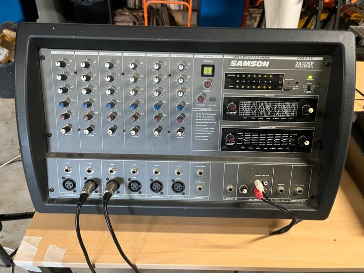 Samson PA Geluidsinstallatie Compleet, Muziek en Instrumenten, Versterkers | Keyboard, Monitor en PA, Gebruikt, P.A., Minder dan 500 watt