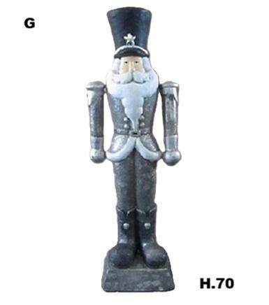 Kerstman beeld H.70 Notenkraker, Diversen, Kerst, Nieuw, Verzenden