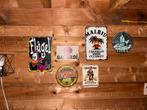 Collectie van diverse reclame bordjes, Ophalen of Verzenden, Gebruikt