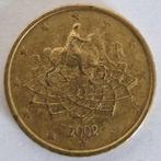 Italië 2002 - 50 eurocent, Postzegels en Munten, Munten | Europa | Euromunten, Ophalen of Verzenden, Italië, 50 cent, Losse munt