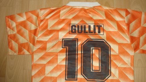 GULLIT NR 10 NEDERLANDS ELFTAL SHIRT ( GEDRAGEN ) ZIE TEKST, Verzamelen, Sportartikelen en Voetbal, Gebruikt, Shirt, Overige binnenlandse clubs