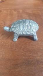 Vintage Schildpad Pillendoosje, Antiek en Kunst, Curiosa en Brocante, Ophalen of Verzenden