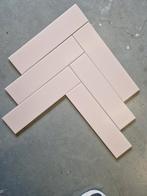 Licht roze tegels, Doe-het-zelf en Verbouw, Tegels, Nieuw, Minder dan 5 m², Wandtegels, 20 tot 40 cm