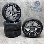 17 inch originele Initiale velgen winterbanden Renault Clio, Auto-onderdelen, Banden en Velgen, 19 inch, Gebruikt, Banden en Velgen