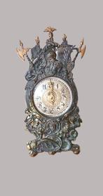 Antieke schouwklok in Rococo stijl van messing, Antiek en Kunst, Antiek | Klokken, Ophalen