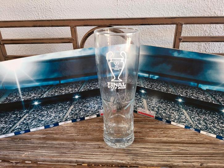 Heineken Champions League Final Kyiv 2018 Glas, Verzamelen, Biermerken, Zo goed als nieuw, Glas of Glazen, Ophalen
