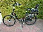 Sparta mamafiets met Bobike achterzitje, Ophalen, 1 zitje, Gebruikt, Sparta