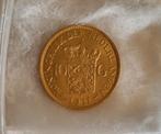 Gouden tientje 1911 Wilhelmina, Koningin Wilhelmina, Losse munt, 10 gulden, Goud