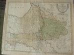 Kaart Gelderland met graafschap Zutphen Erven Homan 1787, Ophalen of Verzenden