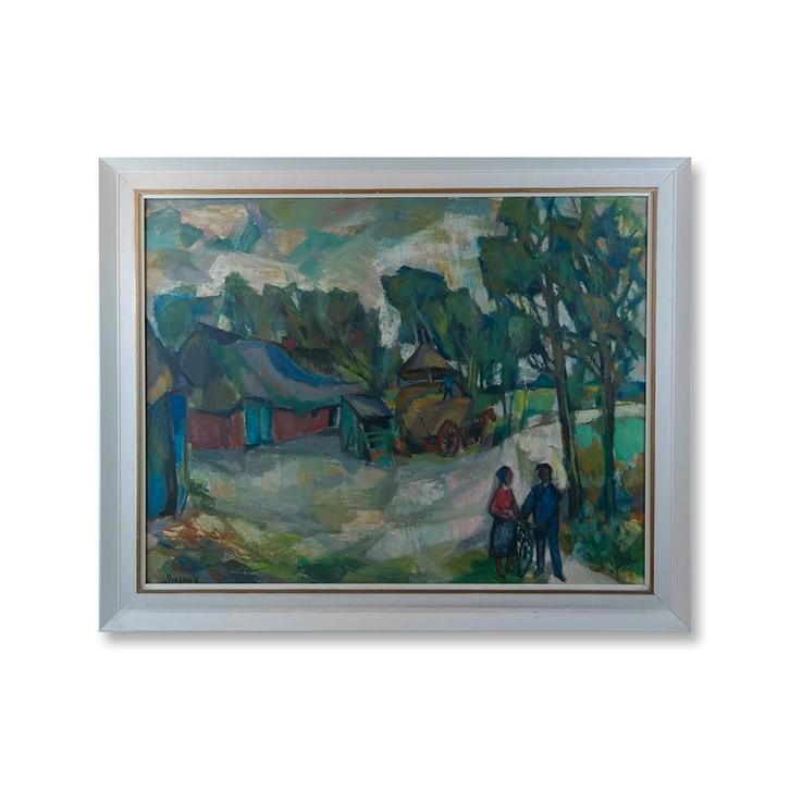 Schilderij Arnoud Paashuis (1912-1974), Antiek en Kunst, Kunst | Schilderijen | Klassiek, Ophalen of Verzenden