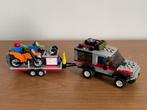 Lego set 4433 - Dirt Bike Transporter, Ophalen of Verzenden, Zo goed als nieuw, Complete set, Lego