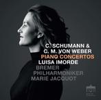 NIEUW Clara Schumann, Von Weber: Piano Concertos / Imorde, Ophalen of Verzenden, Romantiek, Nieuw in verpakking, Orkest of Ballet