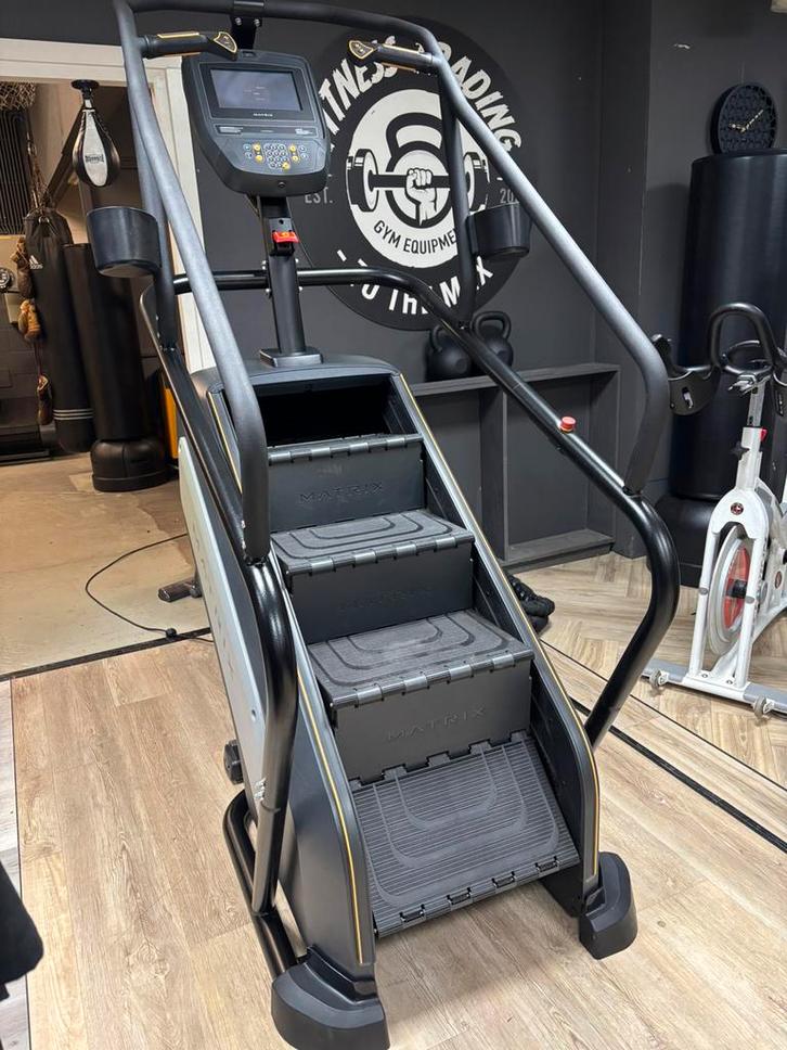 Matrix ClimbMill/Traploper met luxe display, routes lopen!, Sport en Fitness, Fitnessmaterialen, Zo goed als nieuw, Overige typen