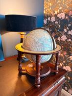 Antieke Globe / wereldbol - met Kompas, Ophalen, Zo goed als nieuw