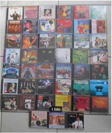 45 Originele CD's met allerlei soorten muziek beschikbaar voor biedingen