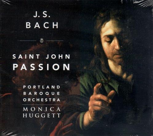 NIEUW 2CD Bach: Johannes Passion / Monica Huggett (Avie), Cd's en Dvd's, Cd's | Klassiek, Nieuw in verpakking, Vocaal, Barok, Met libretto