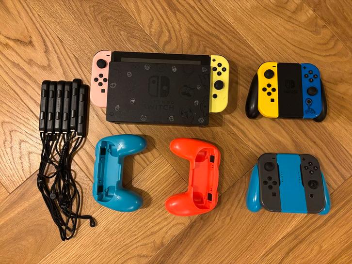 Nintendo Switch – In Goede Staat + Grote Bundel!, Spelcomputers en Games, Spelcomputers | Nintendo Switch, Gebruikt, Switch Original