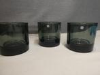 3 x Iittala kivi 8 cm Grey Marimekko, Overige materialen, Gebruikt, Ophalen of Verzenden, Grijs