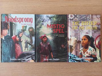 Noodsprong +Mistig spel +De brief op de deur, chr. samen €10 beschikbaar voor biedingen