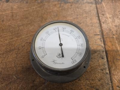 Hygrometer koper 110 mm, Watersport en Boten, Bootonderdelen, Gebruikt