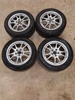 Winterbanden op mercedes velg 205-55-16  5x112, Auto-onderdelen, Banden en Velgen, Ophalen, 16 inch, Banden en Velgen, 205 mm