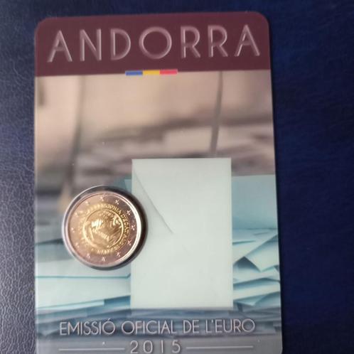 2 Euro Andorra 2015 en 2016, Postzegels en Munten, Munten | Europa | Euromunten, Setje, 2 euro, Overige landen, Ophalen of Verzenden