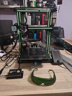 Ender 3 V2 met veel upgrades (3d printer EN laser engraver), Ophalen of Verzenden, Zo goed als nieuw