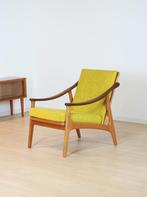 Vintage design fauteuil, Huis en Inrichting, Fauteuils, Ophalen, Hout, Gebruikt, Vintage