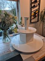 Houten Etagère / Cupcake Standaard - Wit, Huis en Inrichting, Ophalen, Zo goed als nieuw