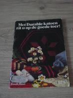 Haakboekje Durable katoen nr. 12 / 1983, Hobby en Vrije tijd, Breien en Haken, Patroon of Boek, Gebruikt, Ophalen of Verzenden