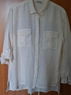 BELLAMY GALLERY blouse,100% linnen,maat XL, zacht gele kleur, Bellamy Gallery, Geel, Maat 46/48 (XL) of groter, Ophalen of Verzenden