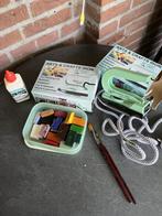 strijkijzer en was voor bijenwastekeningen, Hobby en Vrije tijd, Ophalen, Zo goed als nieuw, Knutselwerk